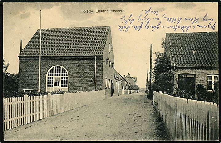 Holeby Elektricitetsværk. J.J.N. no. 6129.