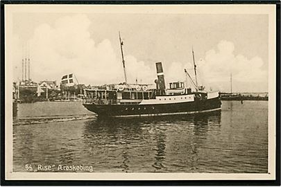 Rise, S/S, Dampskibsselskabet Ærø i Ærøskøbing. Stenders no. 59714.