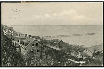 Skodsborg Søbad. Stenders no. 182.
