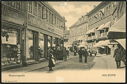 Aalborg, Bispensgade. Stenders no. 872.