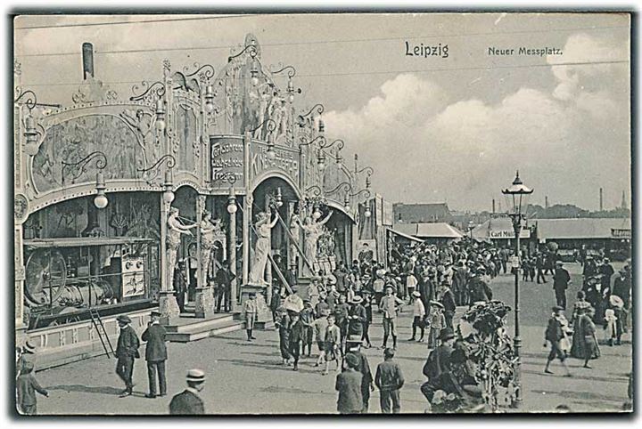 Neuer Messplatz i Leipzig. G. Frielrich no. 783. 1908. 