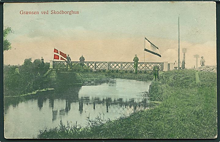 Grænsen ved Skodborghus. P. Hansen u/no.