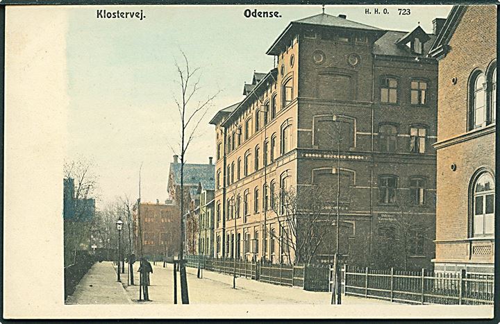 Parti fra Klostervej i Odense. H.H.O. no. 723.