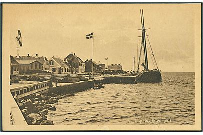 Havneparti i Løgstør. Stenders no. 51305.