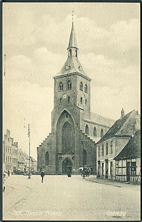 Sct. Knuds Kirke i Odense. C. S. F. u/no. 