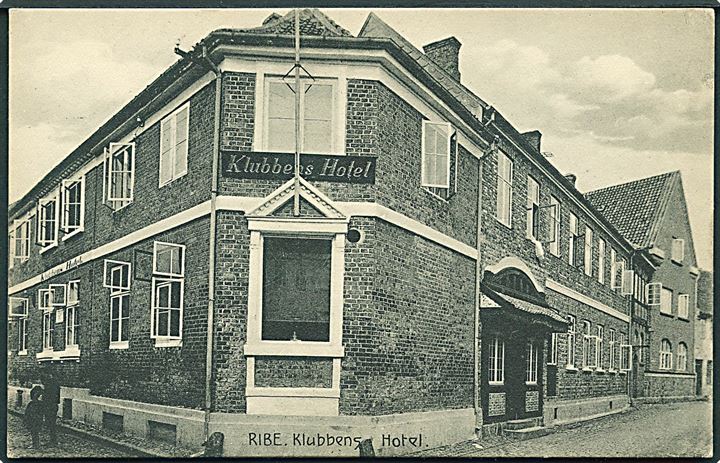 Klubbens Hotel i Ribe. Stenders no. 24398.