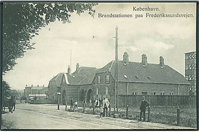 Brandstationen paa Frederikssundsvejen, København. Asger Koefoed u/no. 