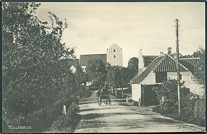 Huse og Kirken i Tullebølle. Andr. Brandts u/no. 