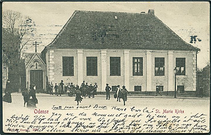 St. Marie Kirke i Odense. Stenders no. 285.