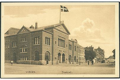 Teatret i Viborg. Stenders no. 24547.