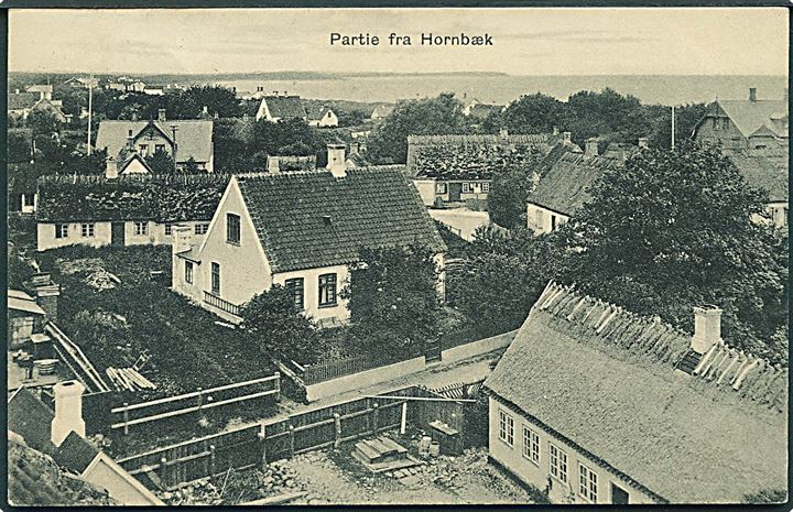 Parti fra Hornbæk. Hahnemanns Forlag u/no. 