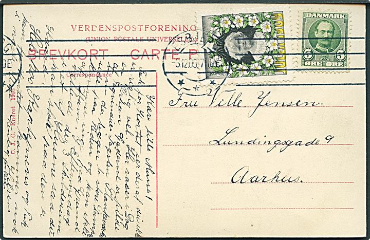 Banegaarden i Esbjerg. C. J. C. no. 1905. 