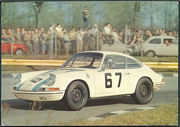 Racerbil Porche 911 no. 67. A R. Dep. Stampata in Italie no. 37834 - 06. 