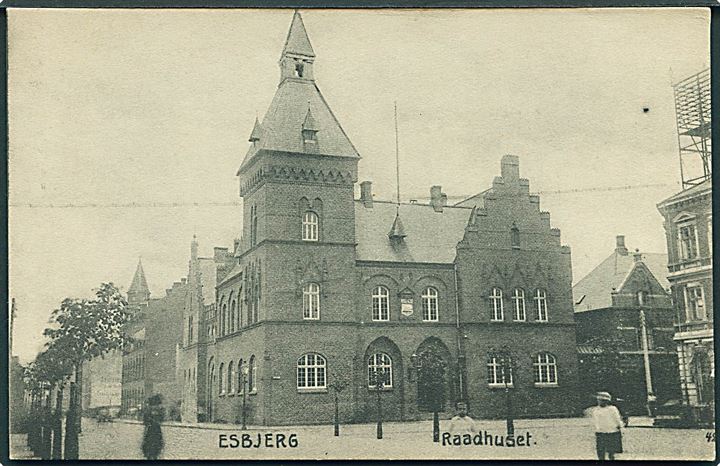 Raadhuset i Esbjerg. H. Blichfeldt no. 42?. 