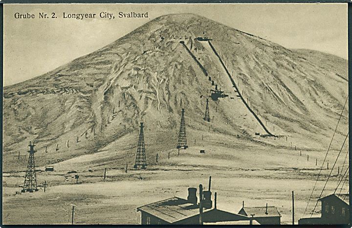 Svalbard. Grube Nr. 2 Longyear City. T. Høegh no. 2.