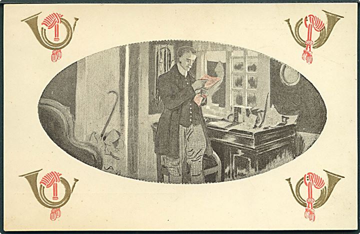 Valdemar Andersen: Brevet VIII. 1926. Dansk Postmuseum. U/no. 