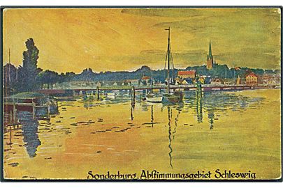 Sønderborg. Abstimmungsgebiet Schleswig. U/no. 