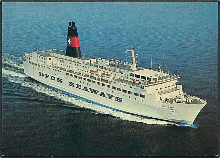 M/S Dana Anglia. Esbjerg - Harwich. DFDS Seaways. Hank u/no. 