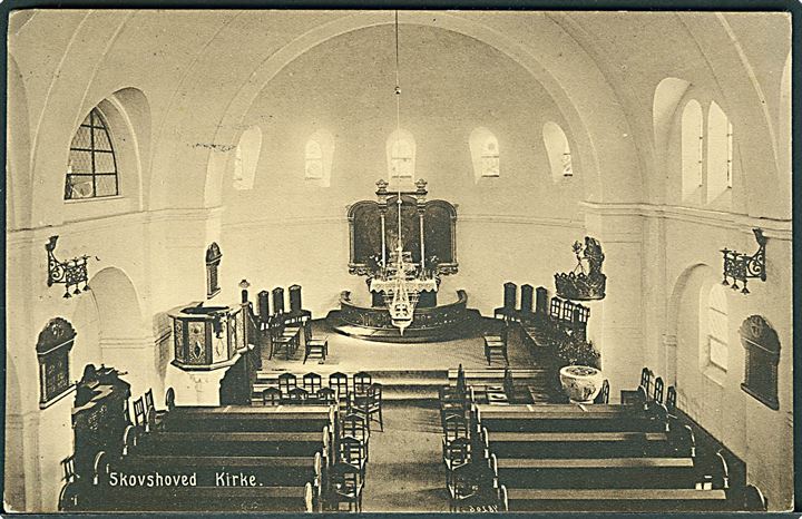 Skovshoved Kirke. Stenders no. 48206. 