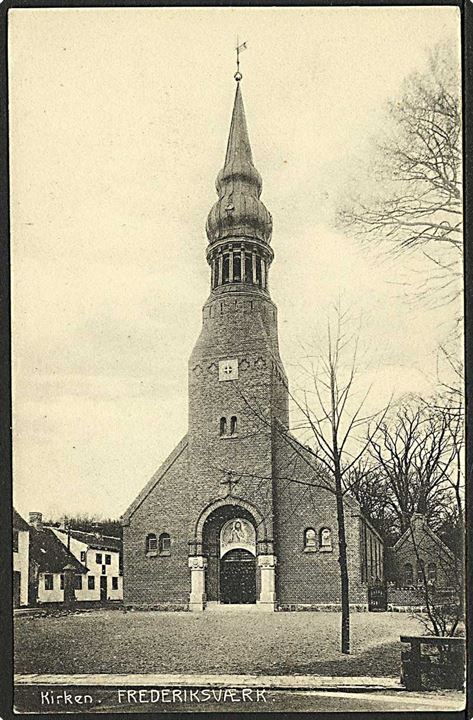 Frederiksværk Kirke. A. Jensen no. 24802.