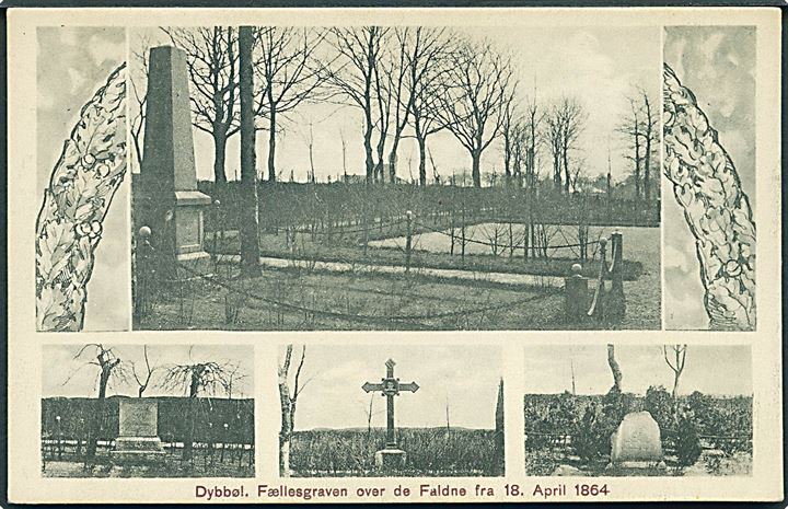 Dybbøl. Fællesgraven over de Faldne fra 18 April 1864. Carl C. Biehl no. 2700/I.