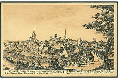 Odense 1749. Stenders, Serie fra Gamle Dage no. 26781. 