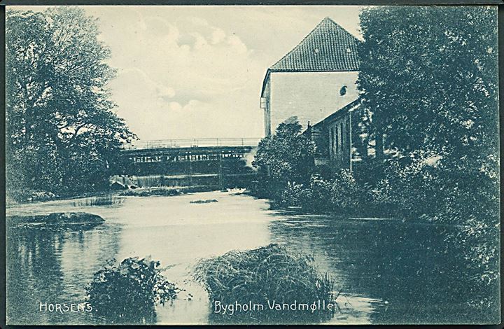 Bygholm Vandmølle, Horsens. Stenders no. 682 b. 