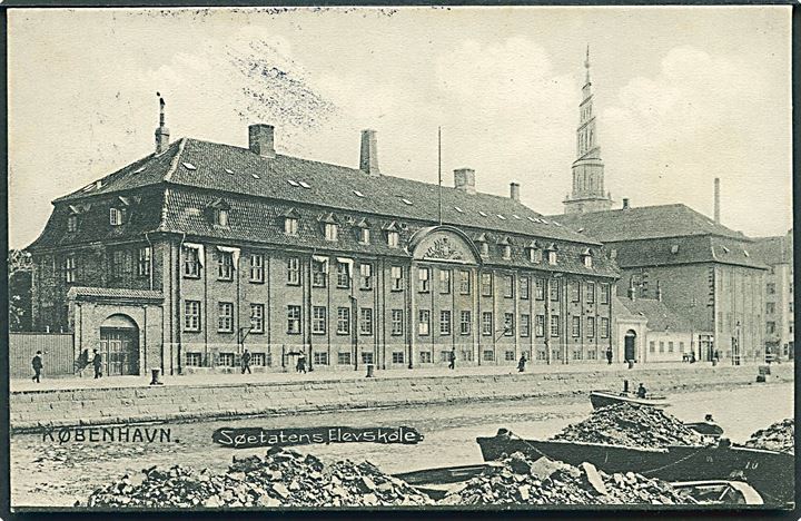 Søetatens Elevskole, København. Stenders no. 10949. 