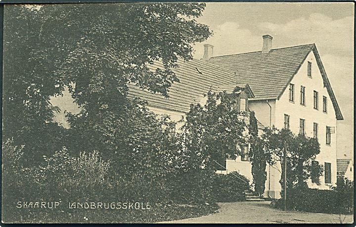 Skaarup Landbrugsskole. Albert Hansen no. 1095 10. 