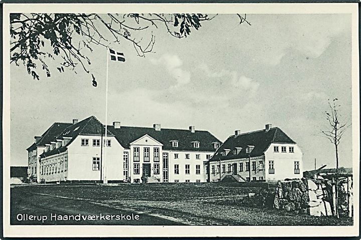 Ollerup Haandværkerskole. Stenders no. 68696. 