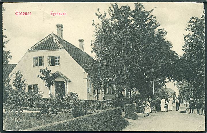 Egehaven, Troense. Warburgs Kunstforlag no. 5514. 