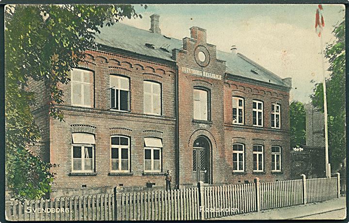 Realskolen i Svendborg. Stenders no. 7346. 