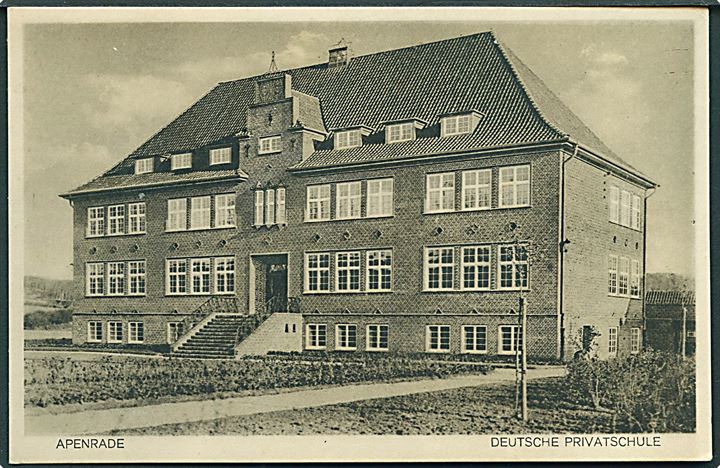 Tysk Realskole, Aabenraa. A. Wohlenberg u/no. 