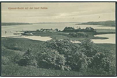 Gjenner - Bucht mit der Insel Kalloe. Th. Thomsen u/no. 