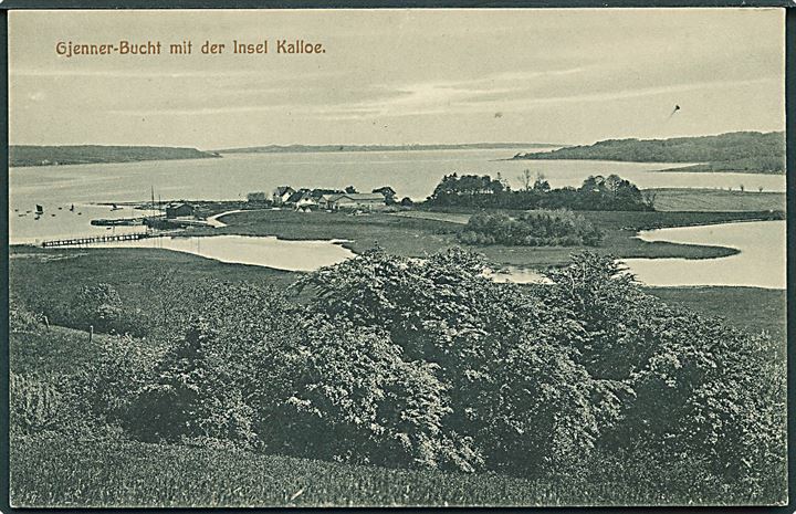 Gjenner - Bucht mit der Insel Kalloe. Th. Thomsen u/no. 