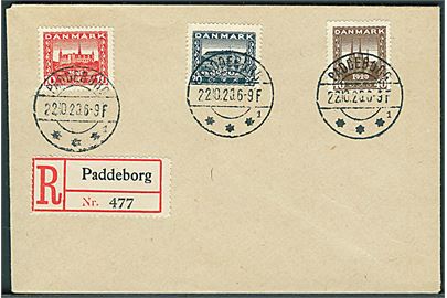 Genforenings udg. på uadresseret anbefalet brev annulleret med brotype IIb Paddeborg sn1 d. 22.10.1920.