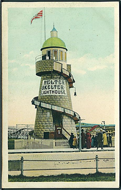 Engelsk Forlystelse  Helter Skelter Lighthouse. U/no. 