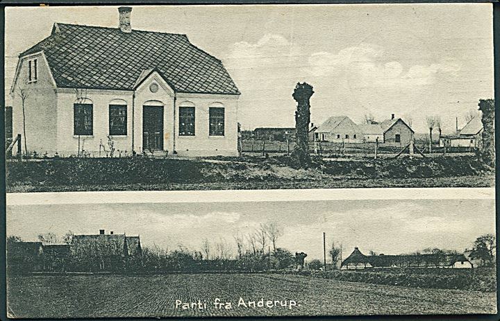 Anderup, partier fra. O. Sørensen no. 13198. Kvalitet 7
