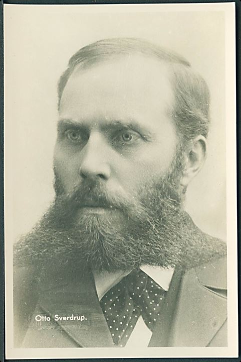 Sverdrup, Otto. Norsk polarforsker som bl.a. stod på ski over Grønland i 1888. U/no. Kvalitet 9