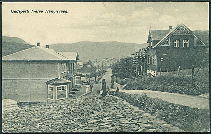 Trangisvaag, gadeparti. Breidal no. 27.  Kvalitet 8