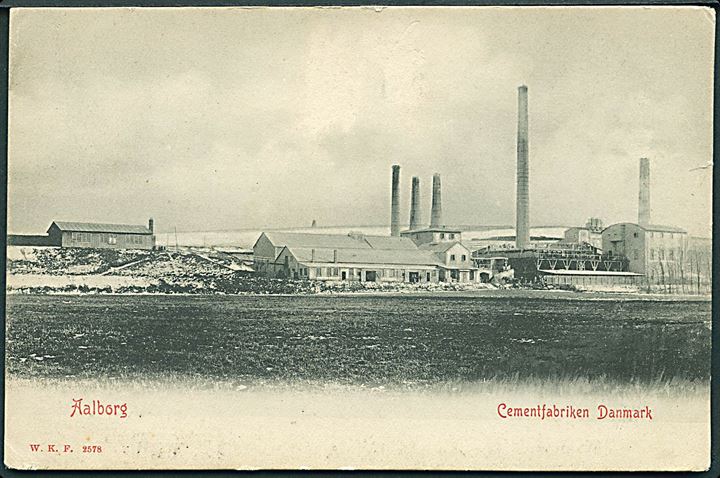 Aalborg, Cementfabrikken Danmark. Warburg no. 2578. Kvalitet 7