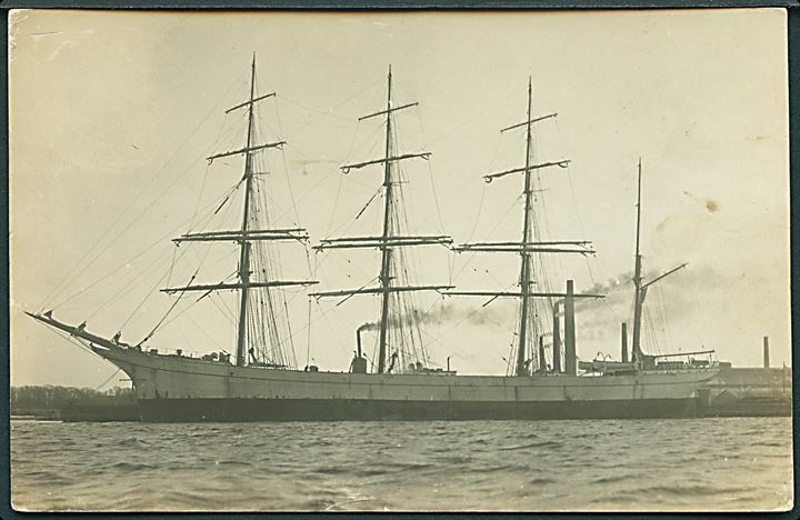 Norge. “Thor II”, 4-m. stålbark, Thor Dahl. Sænket af U45 d. 4.2.1917 med hvalolie fra South Georgia. U/no. Kvalitet 7