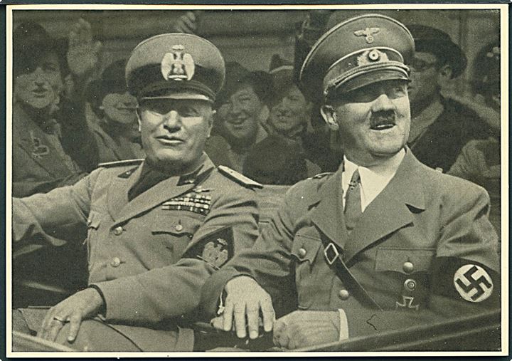 Propaganda. Hitler og Mussolini. Männer der Zeit no. 126. Kvalitet 9