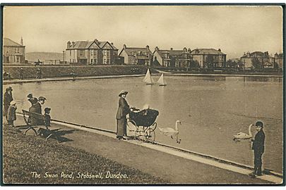 The Swan pond, Stobswell, Dundee. Philco Series no. 4537. 
