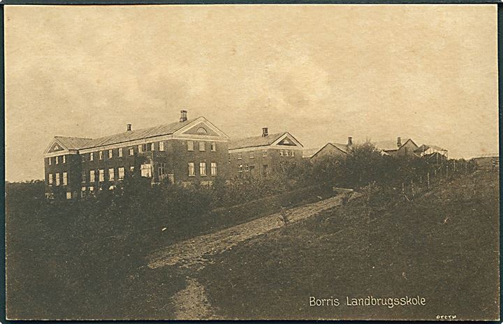 Borris Landbrugsskole. Stenders no. 47279. 