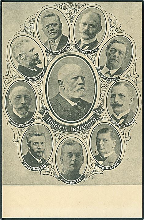 Politik. Ministeriet Holstein Ledreborg 16.8.1909-28.10.1909. Stenders u/no. 