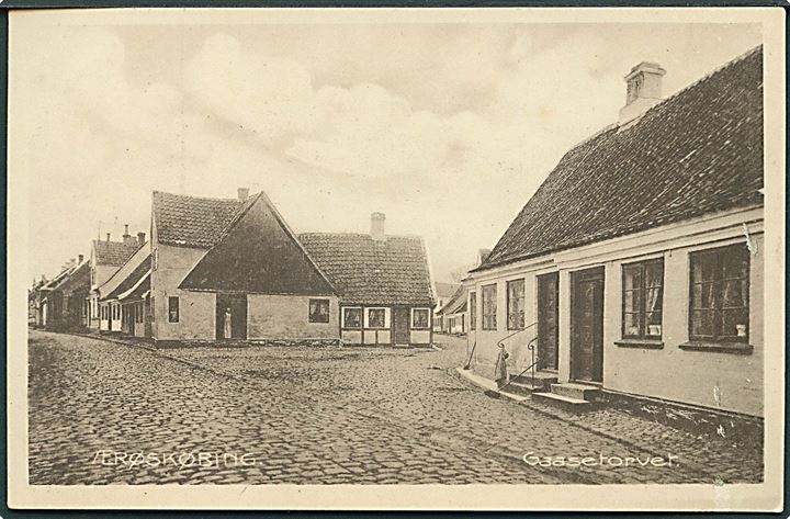 Gaasetorvet i Ærøskøbing. C. Th. Creutz no. 7900. 