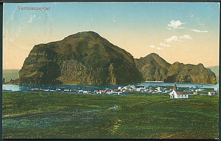 Vestmanneyjar, Island. Egill Jacobsen & Verzlunin u/no. 