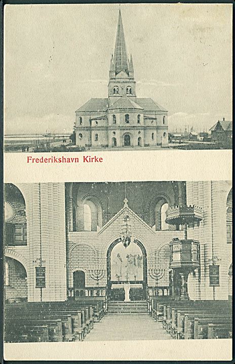Frederikshavn Kirke ind/udvendig. Knudstrup u/no. 