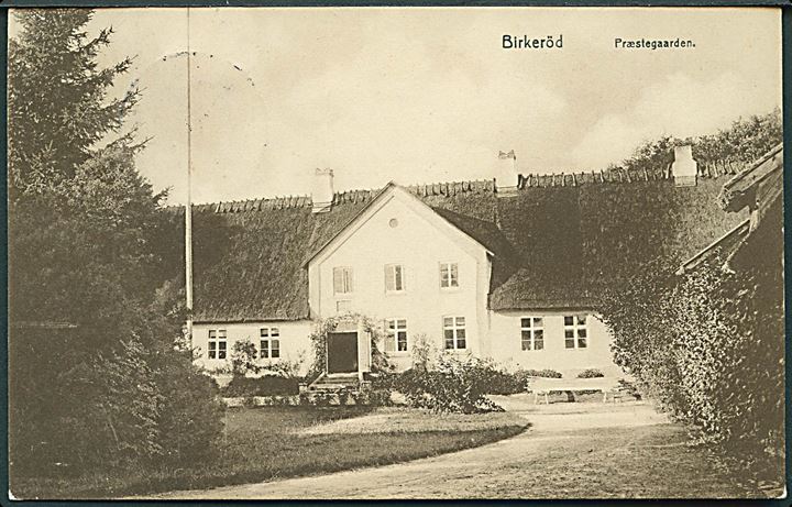 Præstegaarden i Birkerød. O. L. u/no. 